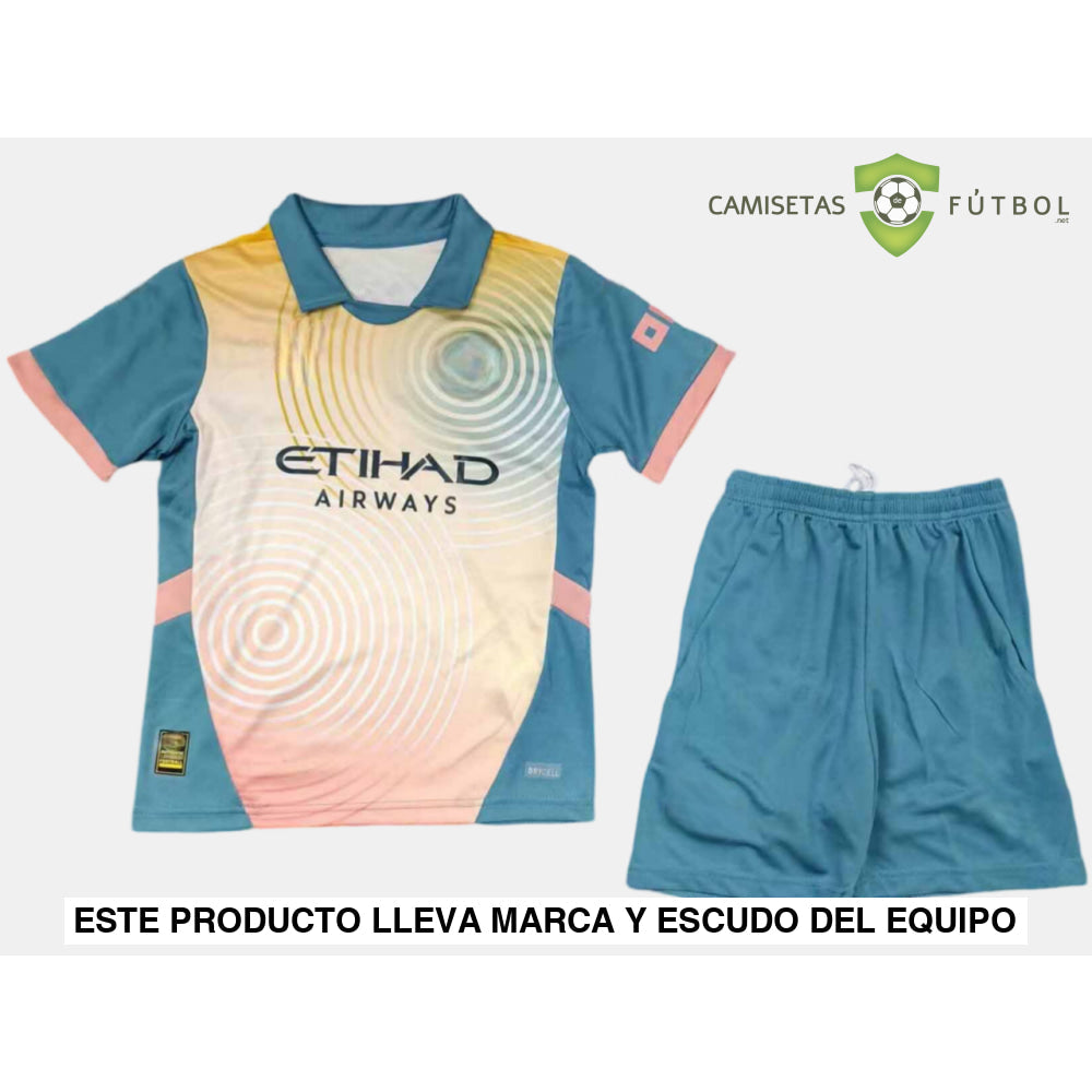 Equipación Manchester City 24-25 4ª Equipacion Niño Personalizado