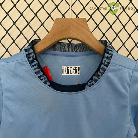 Equipación Manchester City 24-25 Local Niño Personalizado