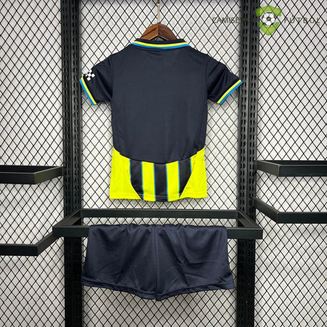 Equipación Manchester City 24-25 Visitante Niño Personalizado