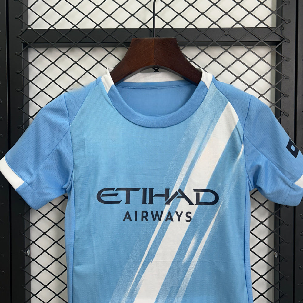 Equipación Manchester City 25-26 Local Niño Equipación Niño