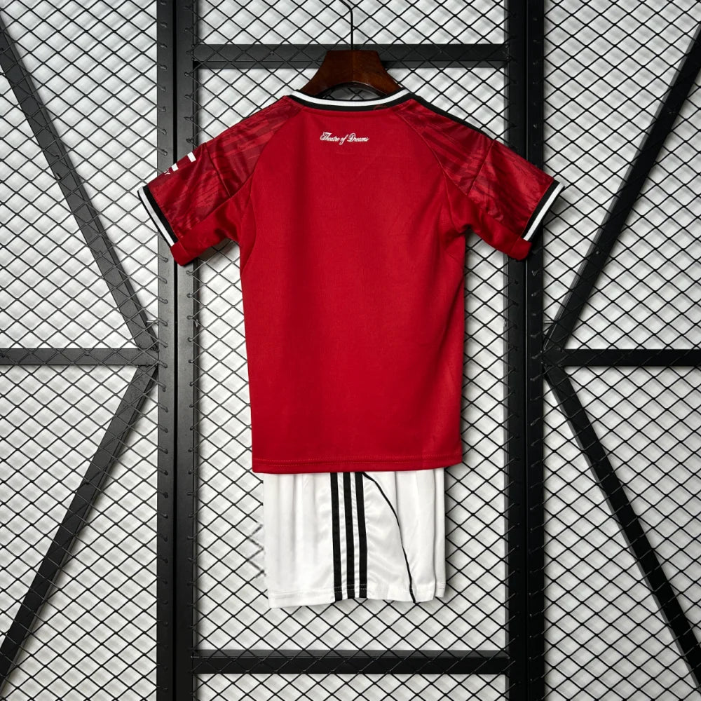 Equipación Manchester United 25-26 Local Niño Equipación Niño