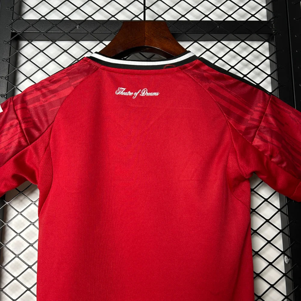 Equipación Manchester United 25-26 Local Niño Equipación Niño