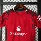 Equipación Manchester United 25-26 Local Niño Equipación Niño