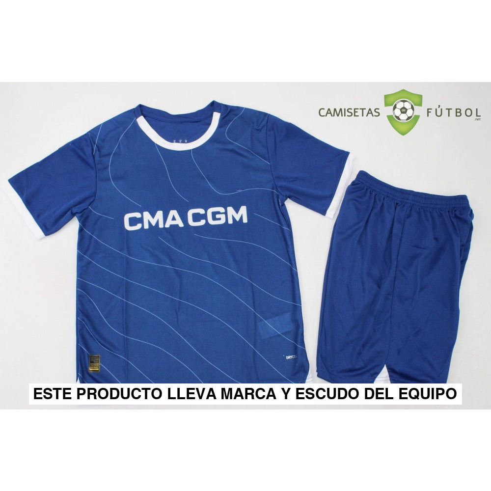 Kit Infantil Marseille 23-24 Visitante Personalizado