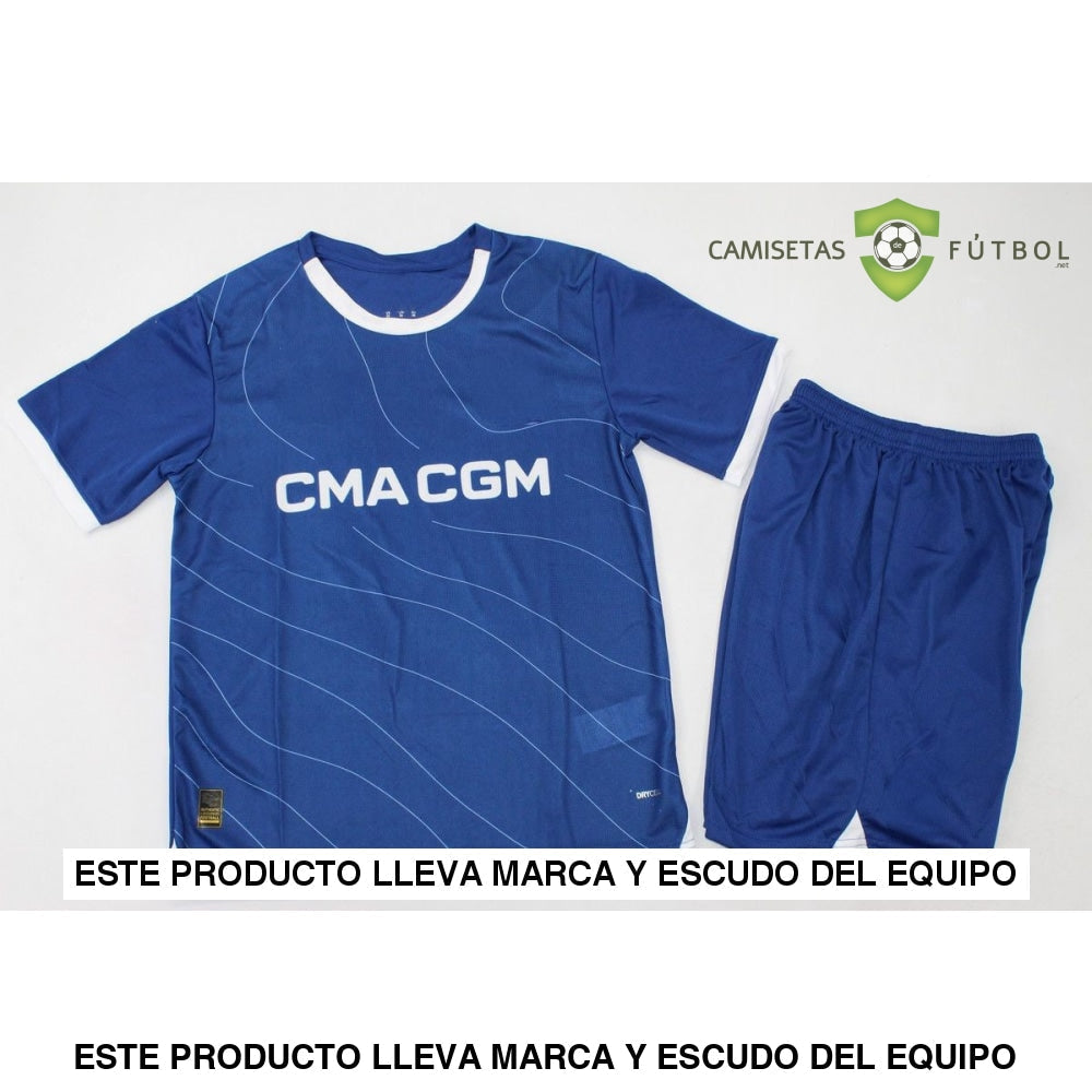 Kit Infantil Marseille 23-24 Visitante Personalizado