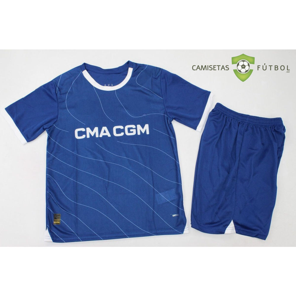 Kit Infantil Marseille 23-24 Visitante Personalizado