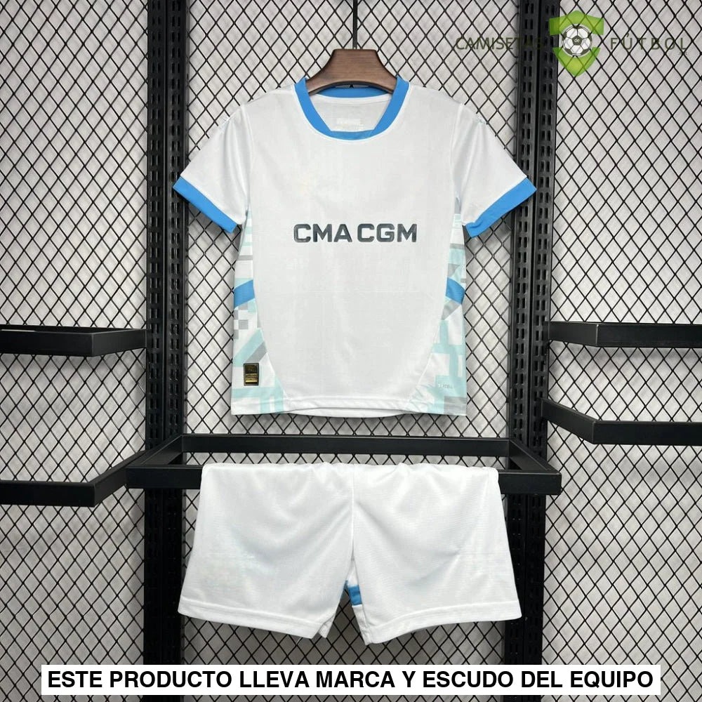 Equipación Marseille 24-25 Local Niño Personalizado