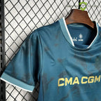 Equipación Marseille 24-25 Visitante Niño Personalizado