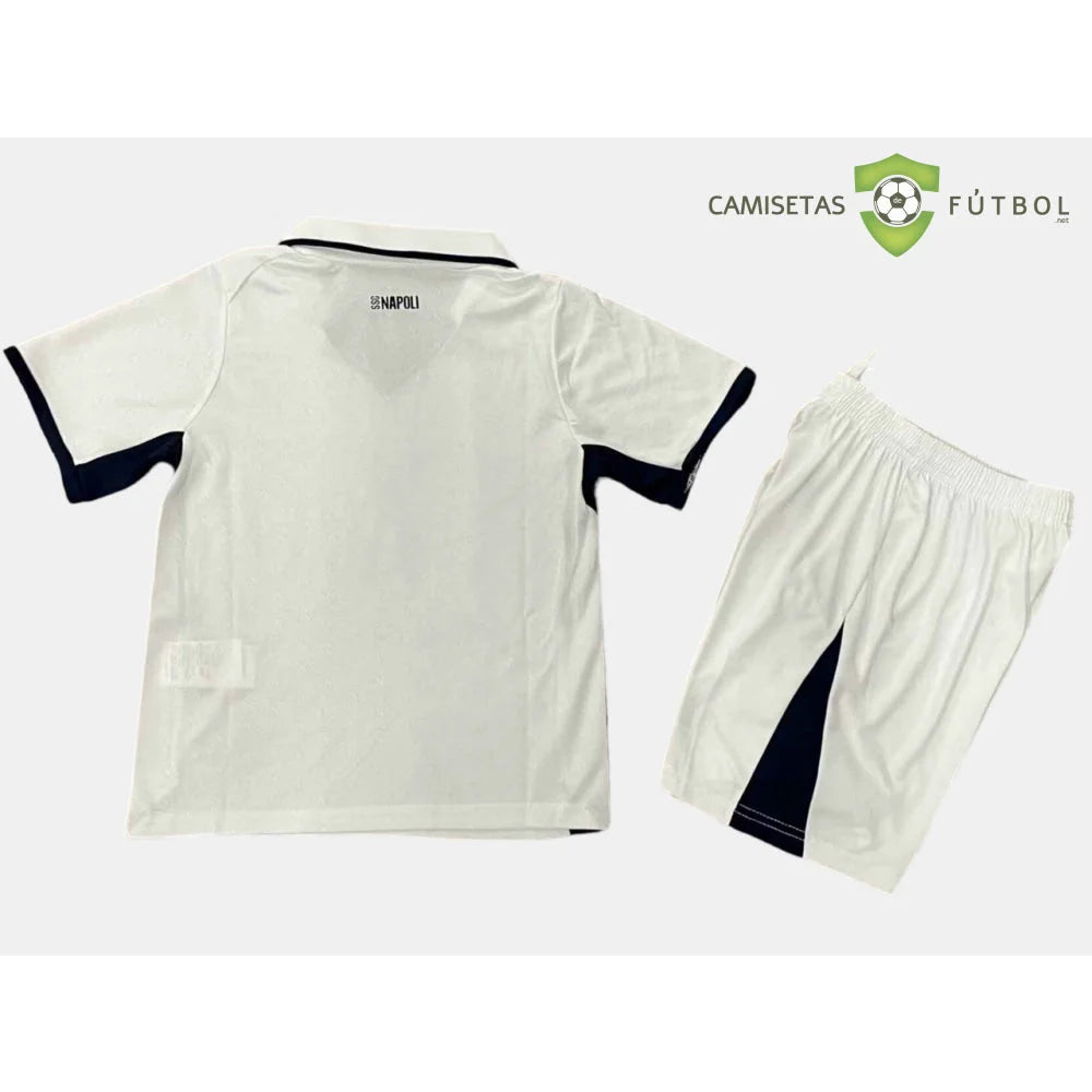 Equipación Napoli 24-25 Visitante Niño Parche Especial