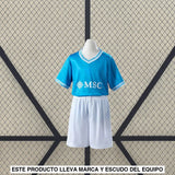 Equipación Napoli 25-26 Local Niño Equipación Niño