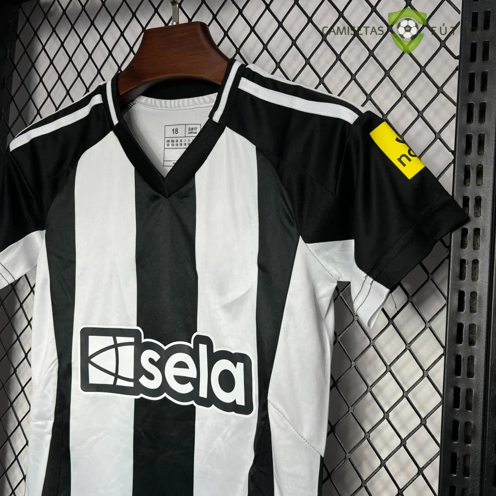 Equipación Newcastle 24-25 Local Niño Personalizado