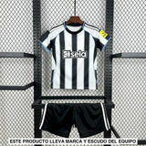 Equipación Newcastle 25-26 Local Niño Equipación Niño