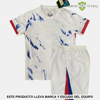 Equipación Noruega 24-25 Visitante Uefa Euro 2024 Niño Personalizado