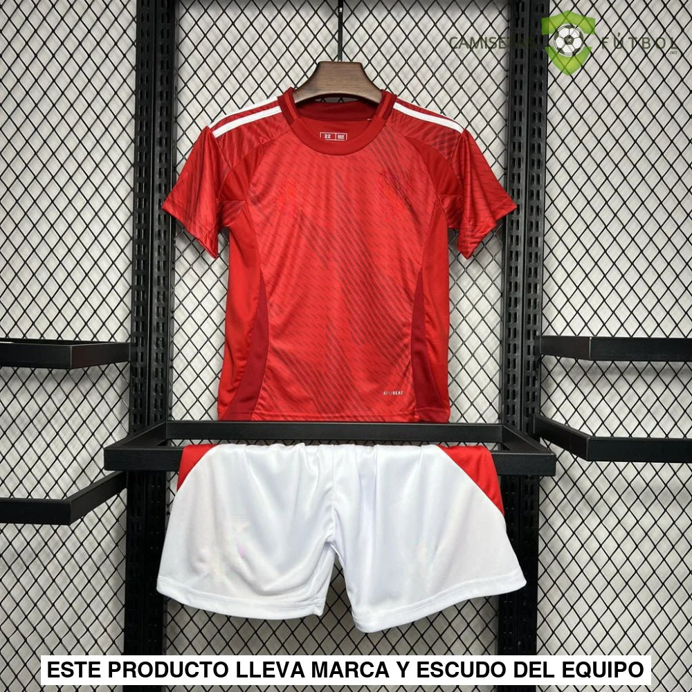 Equipación Nottingham Forest 24-25 Local Niño Personalizado