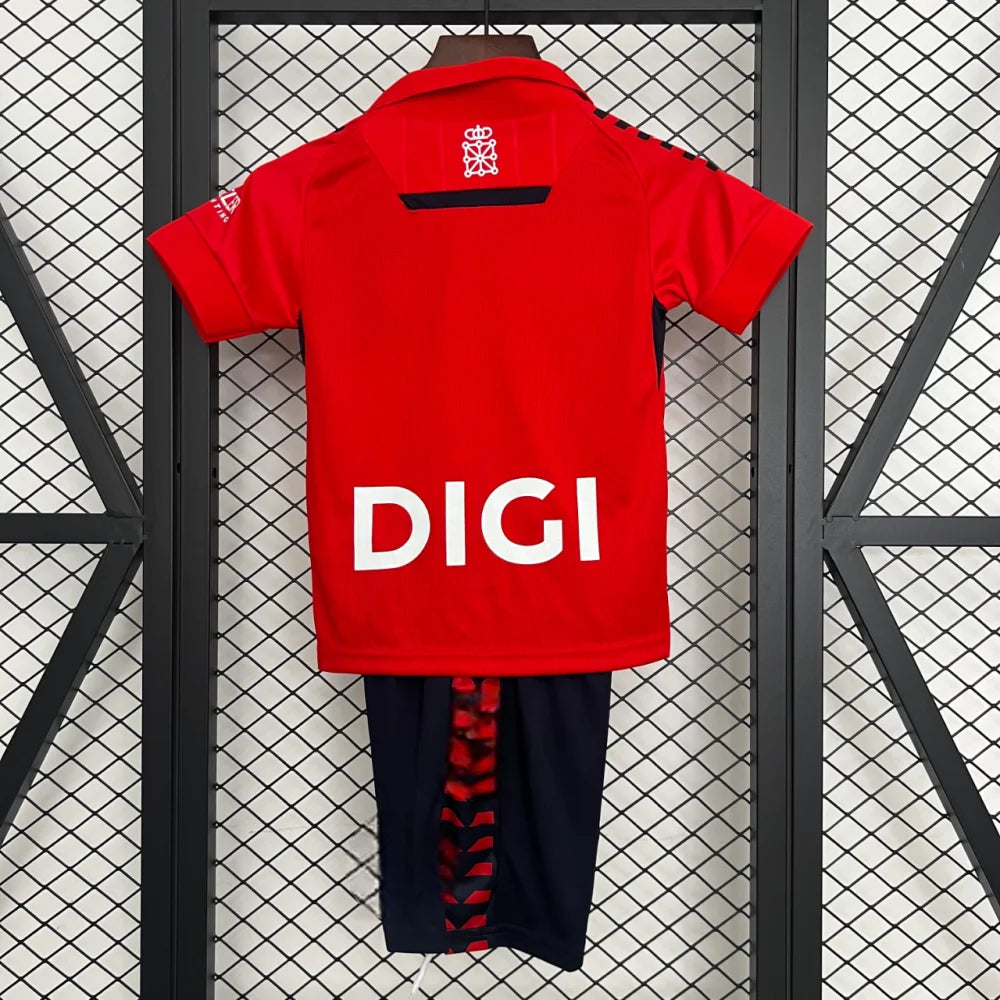 Equipación Osasuna 25 26 Local Niño Equipación Niño