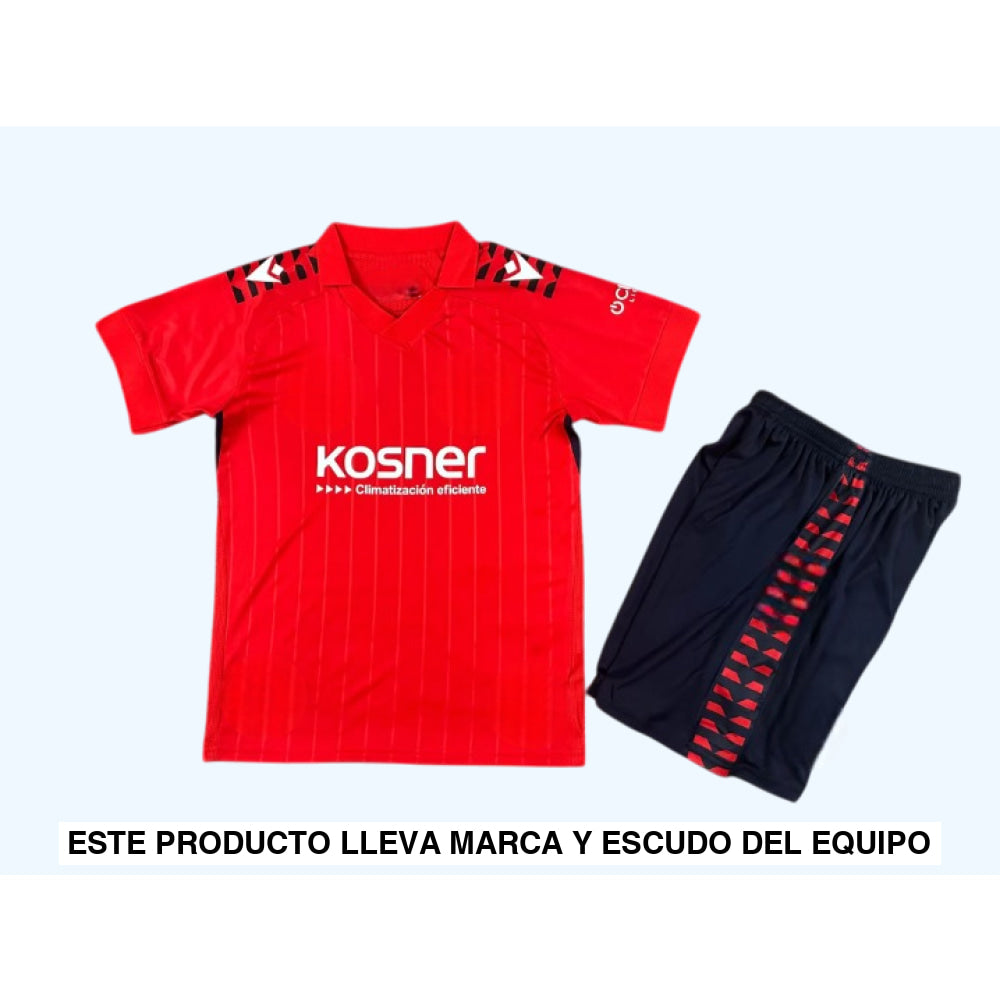 Equipación Osasuna 25-26 Local Niño Equipación Niño