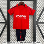 Equipación Osasuna 25 26 Local Niño Equipación Niño