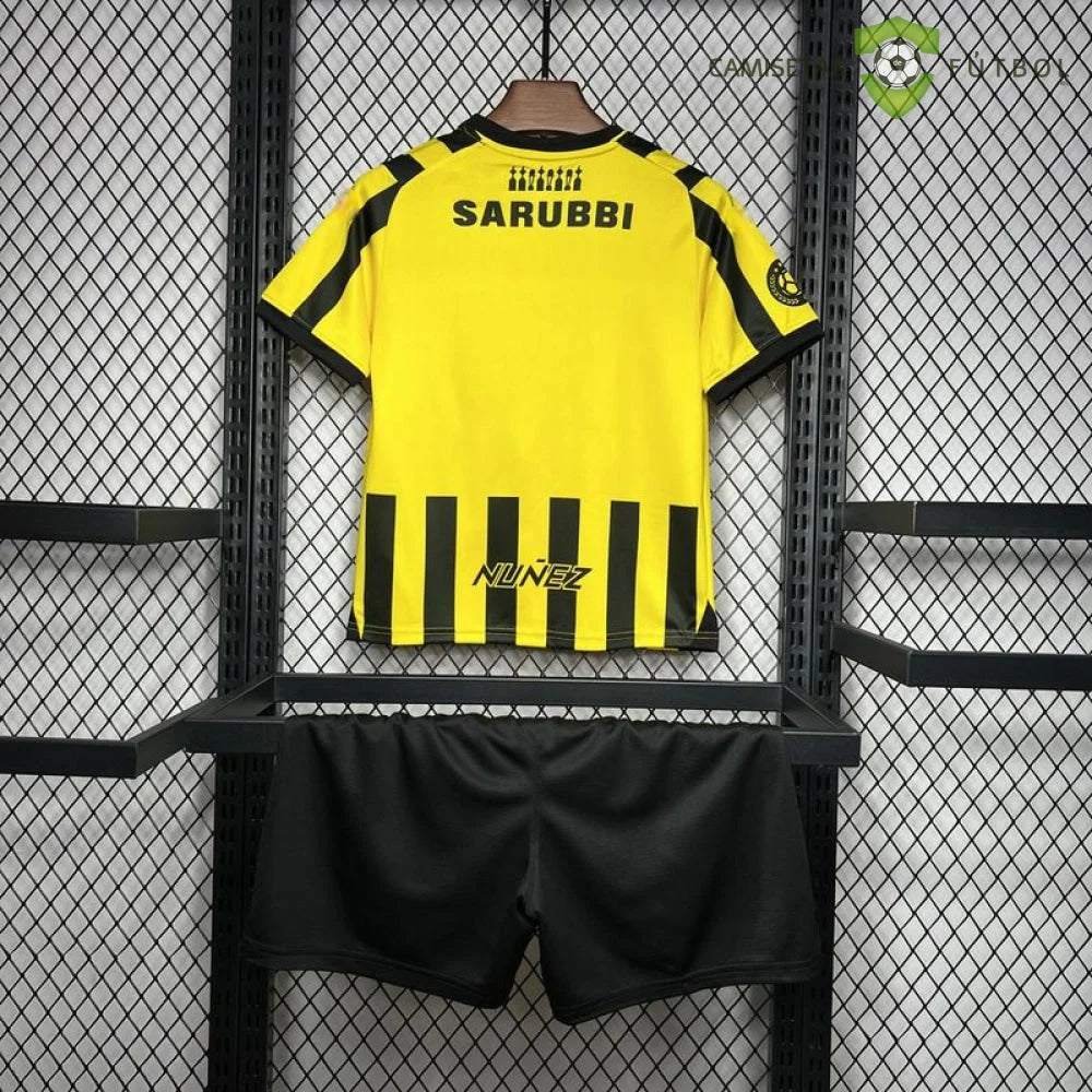 Equipación Peñarol 24-25 Local Niño Personalizado