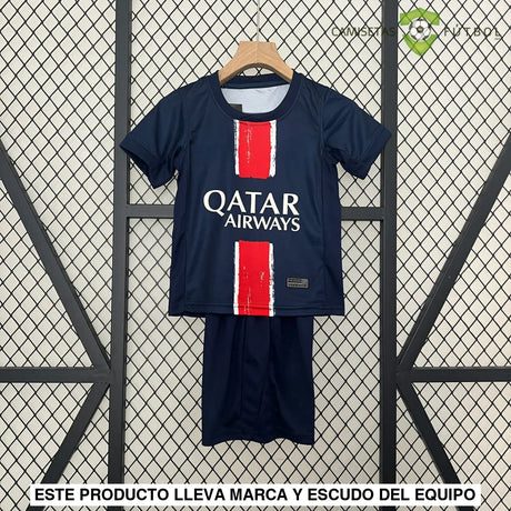 Equipación Psg 24-25 Local Niño Personalizado