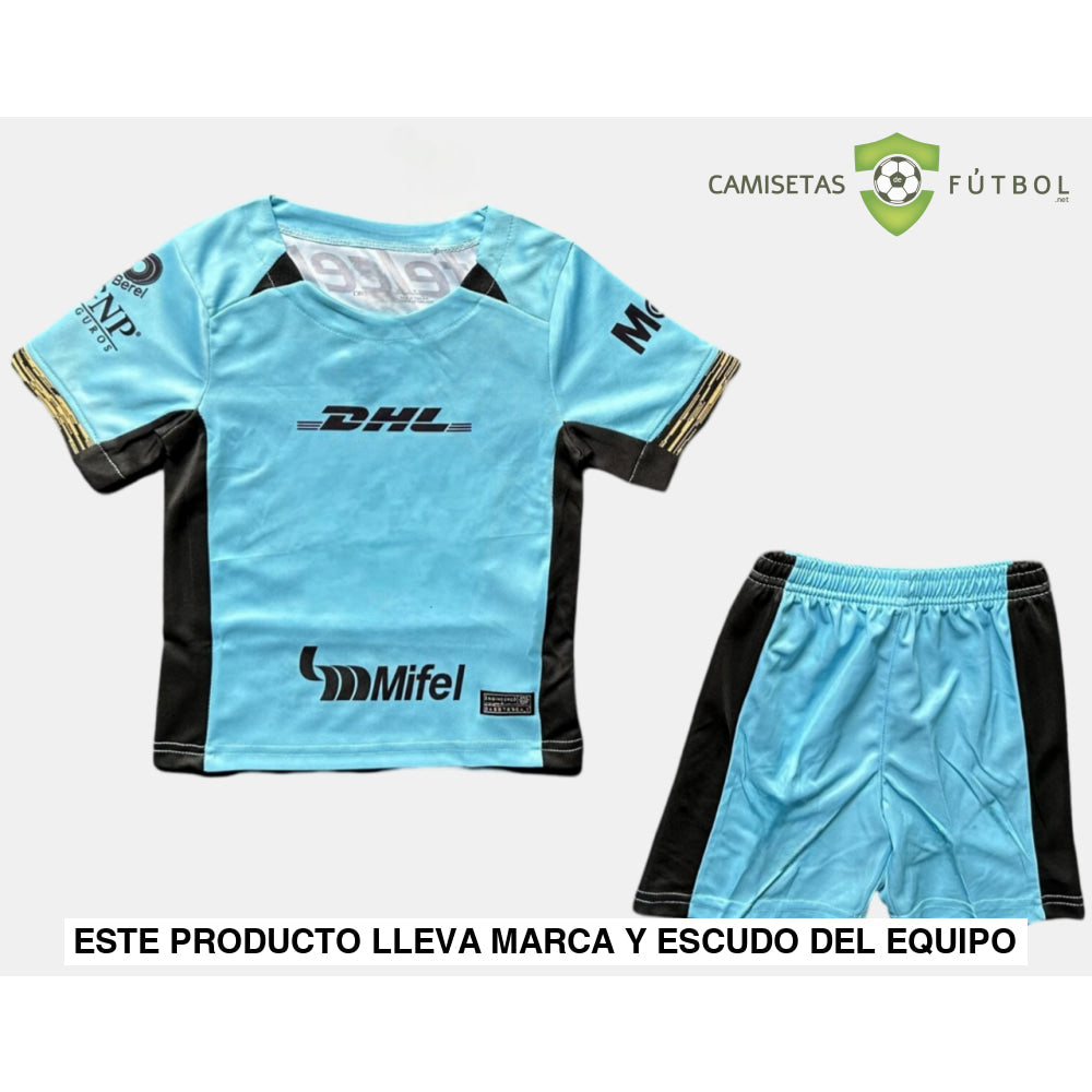 Equipación Pumas Unam 24-25 3ª Equipación Niño Personalizado