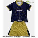 Equipación Pumas Unam 24-25 Visitante Niño Personalizado