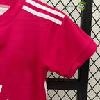 Equipación R.m. 14-15 Visitante Niño Parche Especial