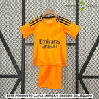 Equipación R.m. 24-25 Visitante Niño Parche Especial