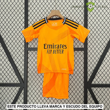 Equipación R.m. 24-25 Visitante Niño Parche Especial