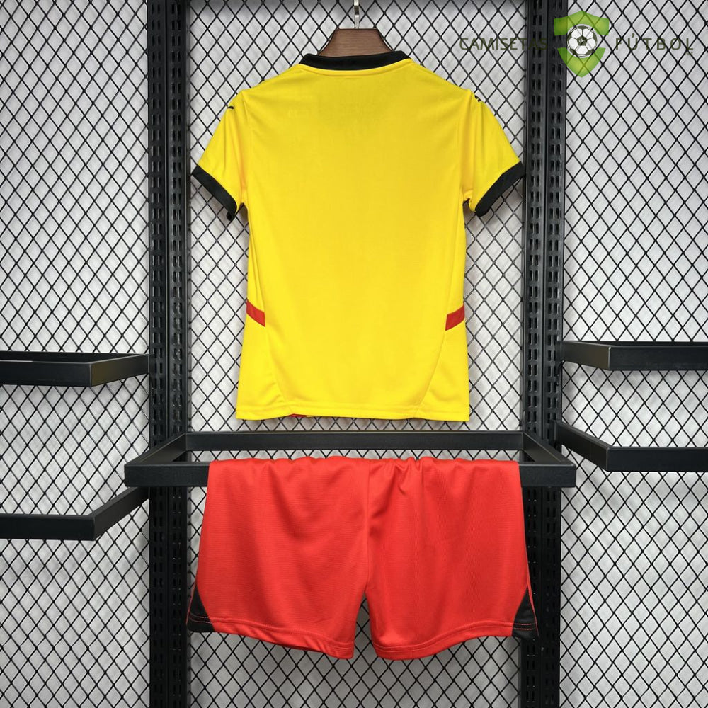 Equipación Racing Club De Lens 24-25 Local Niño Personalizado