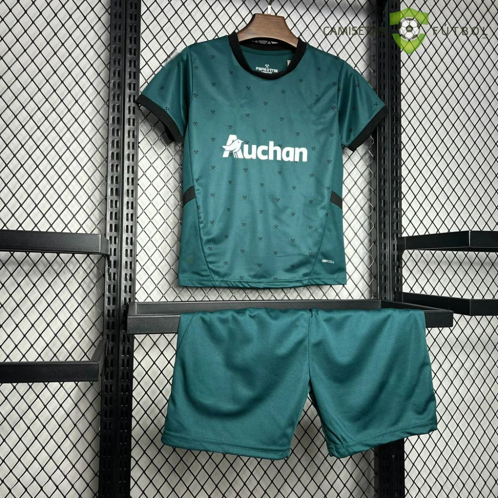 Equipación Racing Club De Lens 24-25 Visitante Niño Personalizado