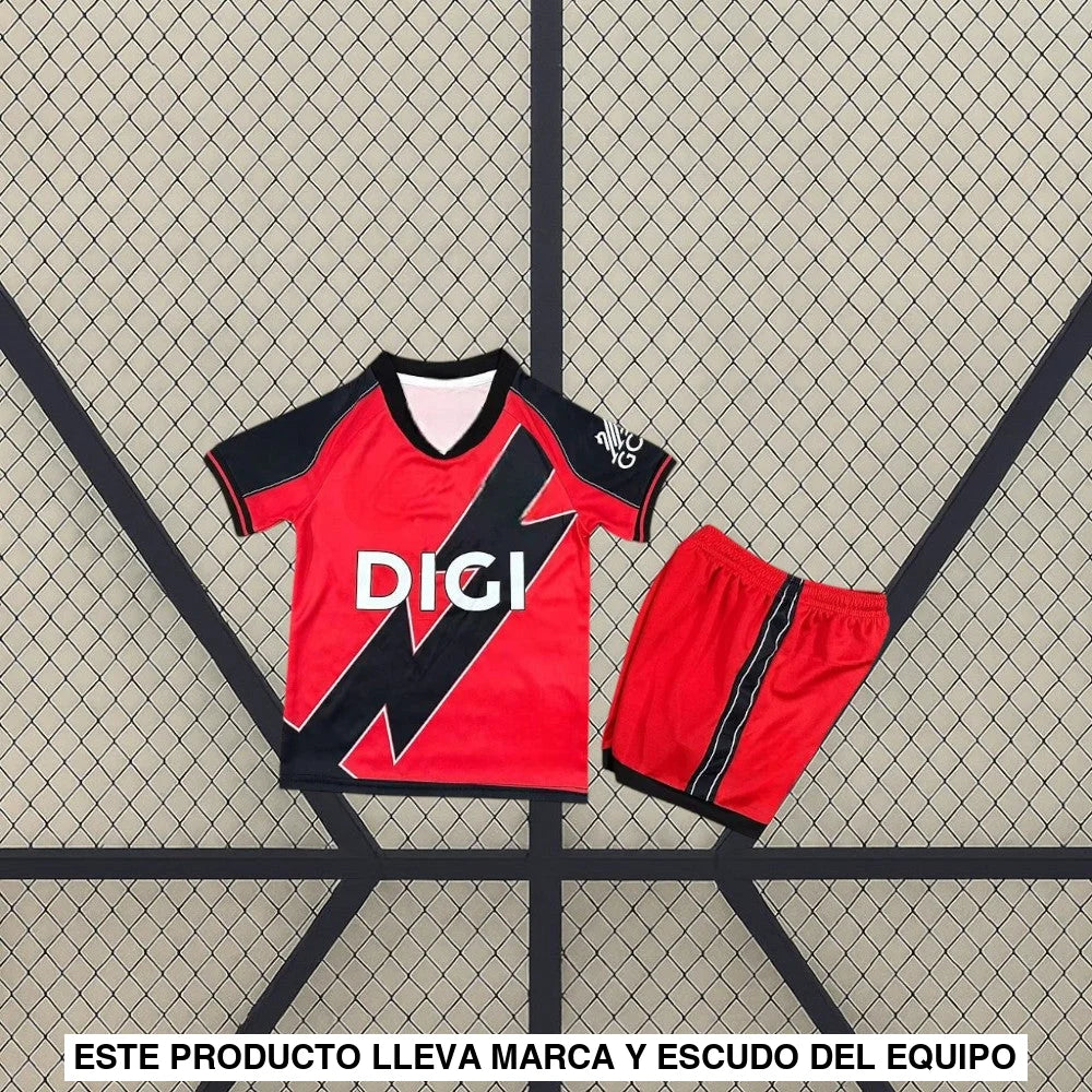 Equipación Rayo Vallecano 25-26 Visitante Niño Equipación Niño