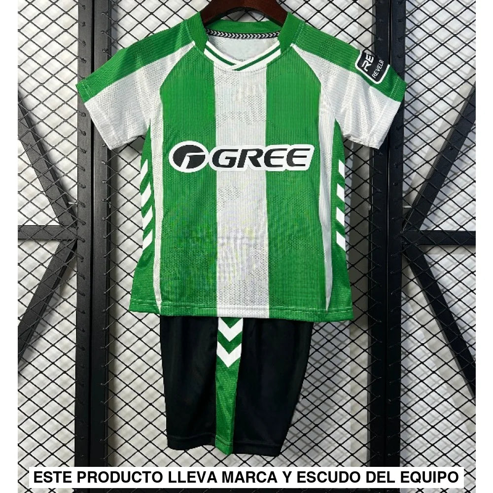 Equipación Real Betis 25 26 Local Niño Equipación Niño
