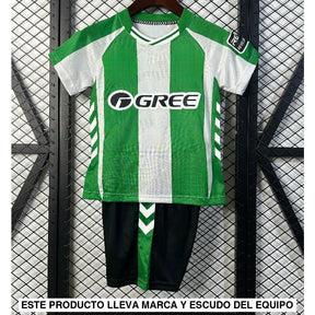 Equipación Real Betis 25 26 Local Niño Equipación Niño