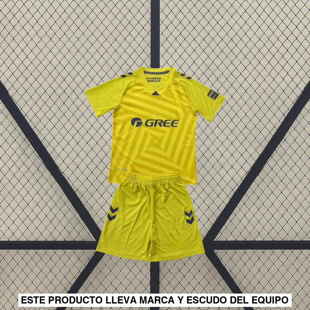 Equipación Real Betis 25-26 Portero Amarilla Niño Equipación Niño