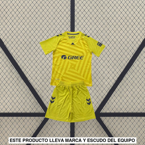 Equipación Real Betis 25-26 Portero Amarilla Niño Equipación Niño