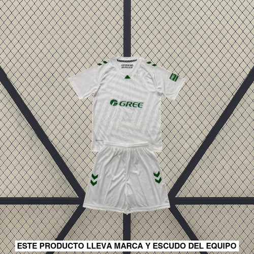 Equipación Real Betis 25-26 Portero Blanca Niño Equipación Niño