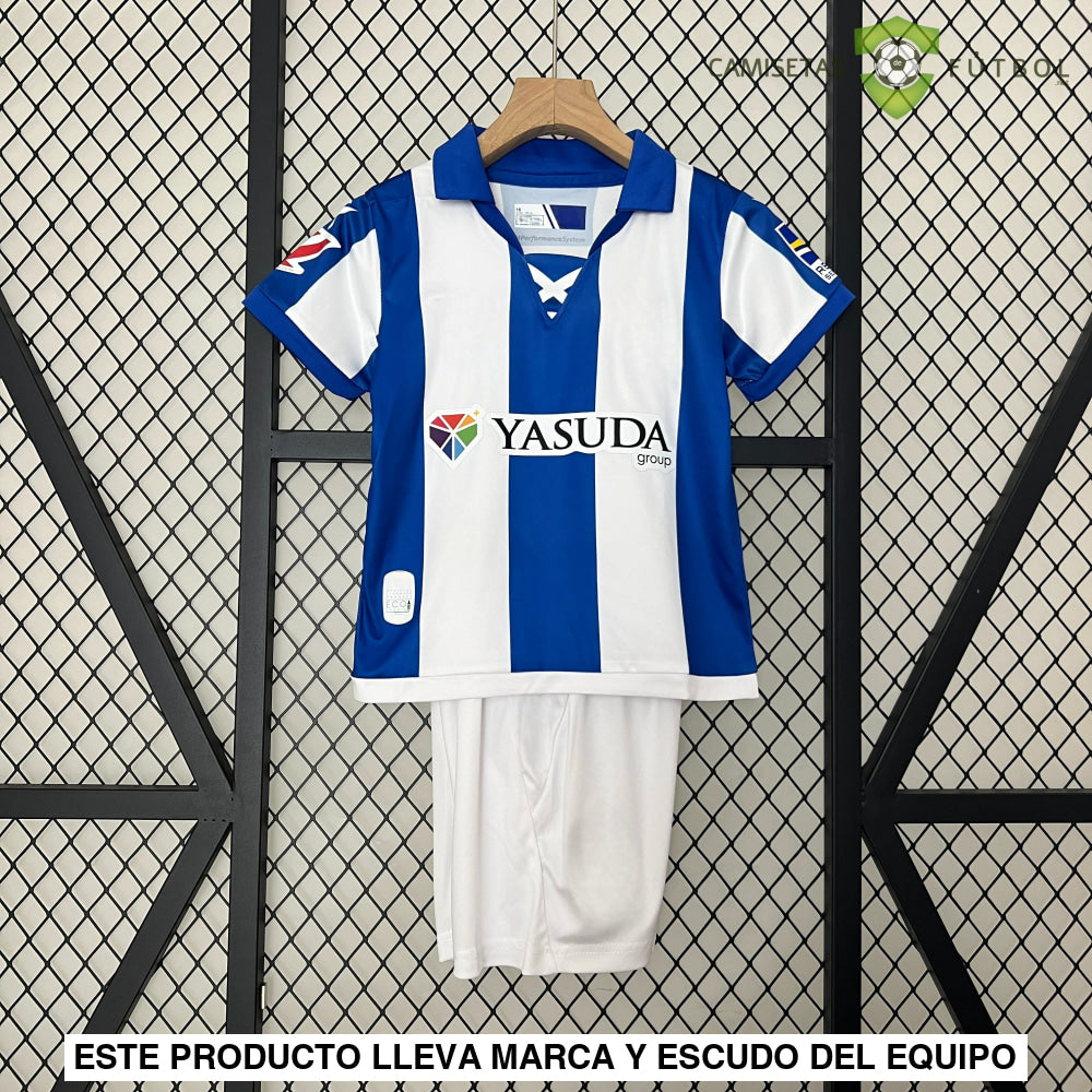 Equipación Real Sociedad 24-25 Local Niño Personalizado