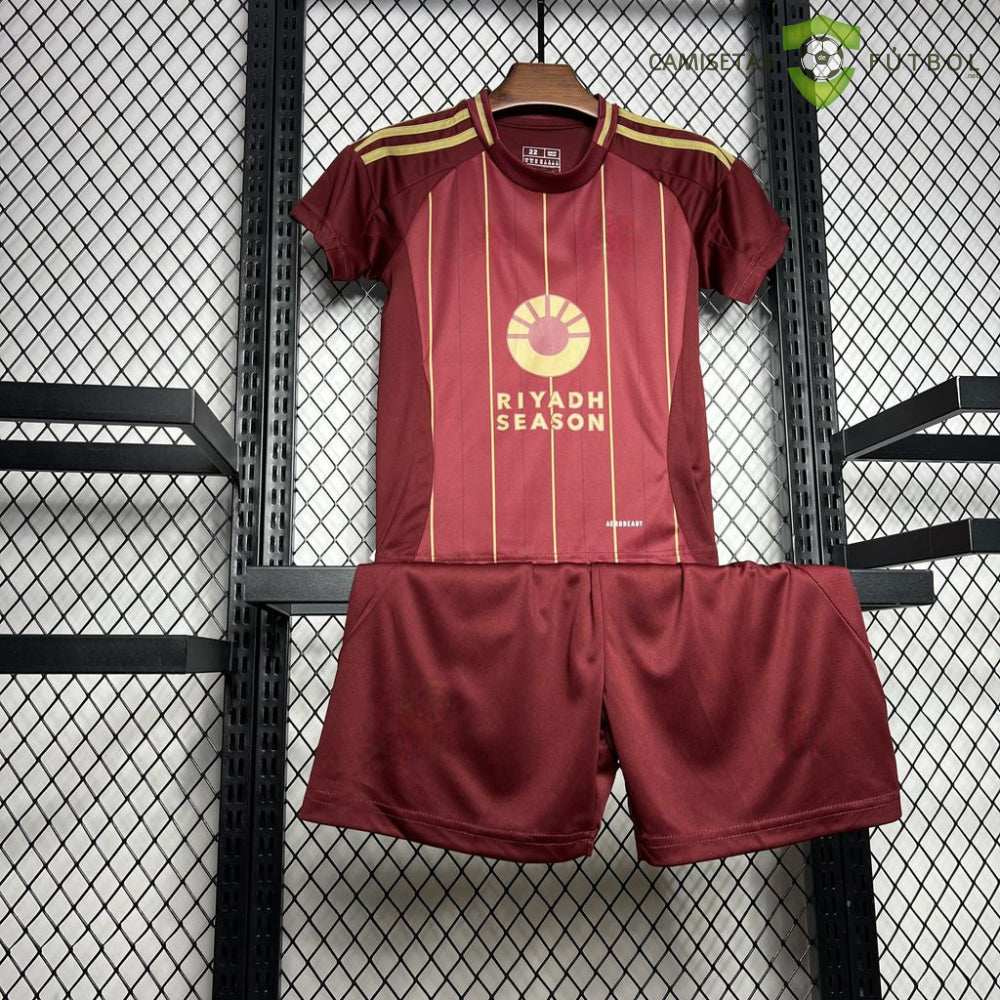 Equipación Roma 24-25 Local Niño Personalizado