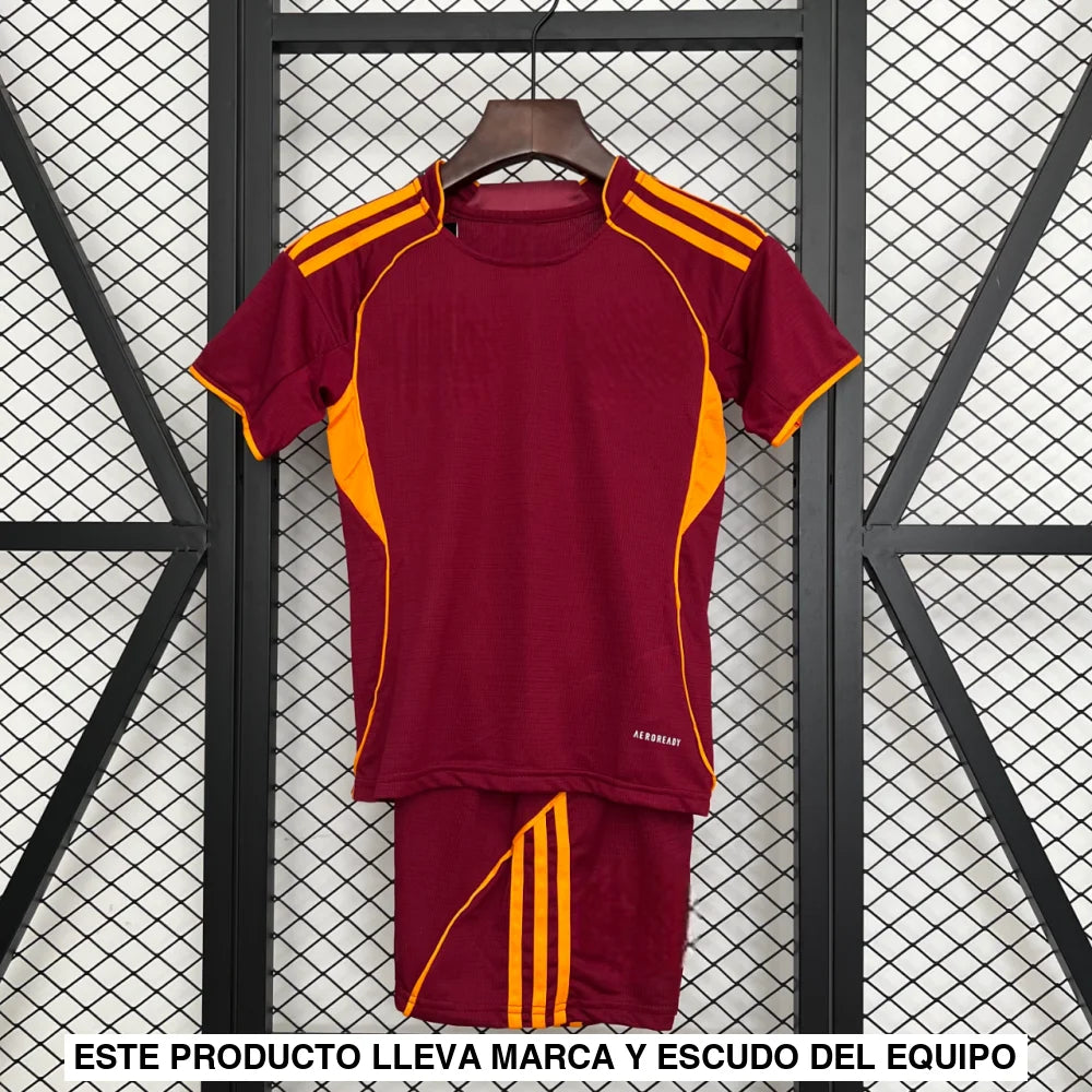 Equipación Roma 25-26 Local Niño Equipación Niño