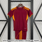 Equipación Roma 25-26 Local Niño Equipación Niño