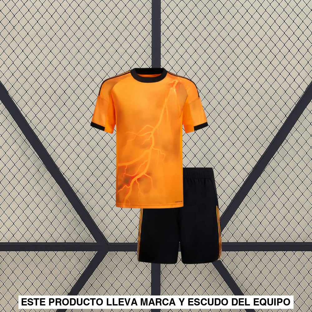 Equipación Roma 25-26 Visitante Niño Equipación Niño