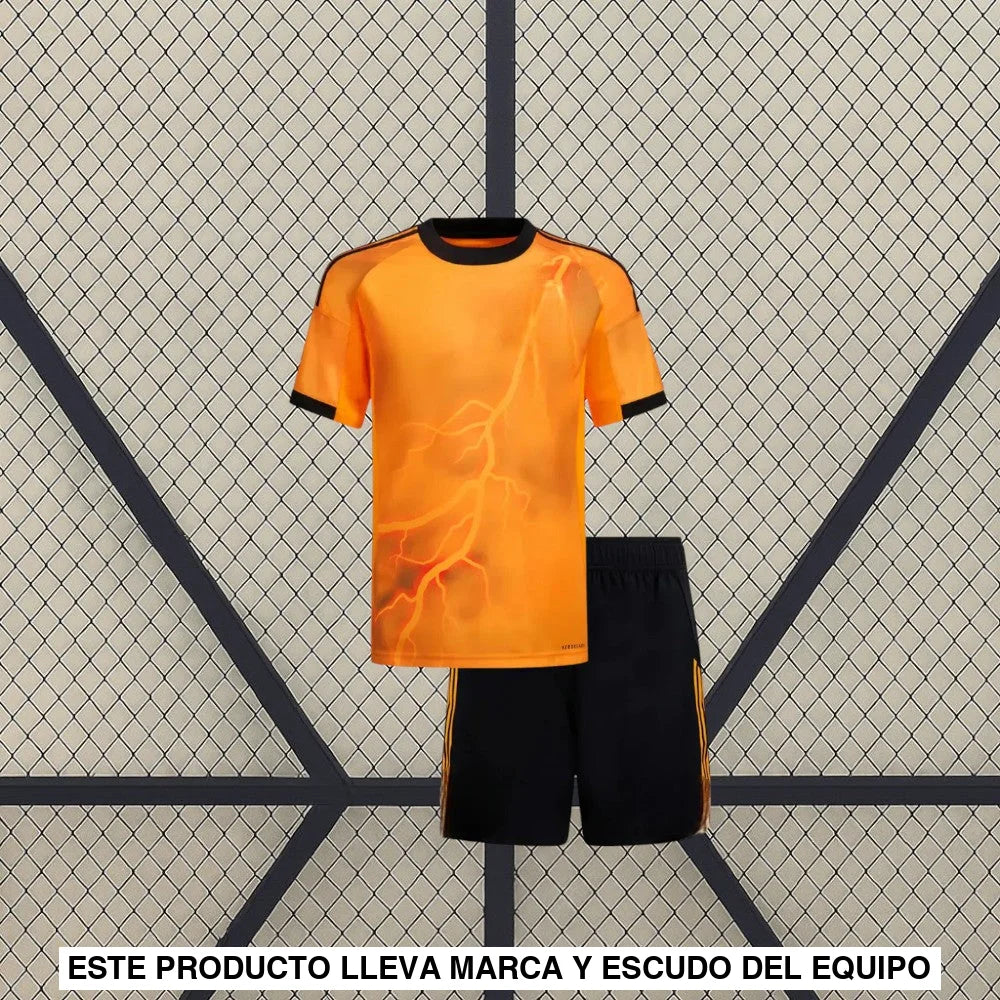 Equipación Roma 25-26 Visitante Niño Equipación Niño