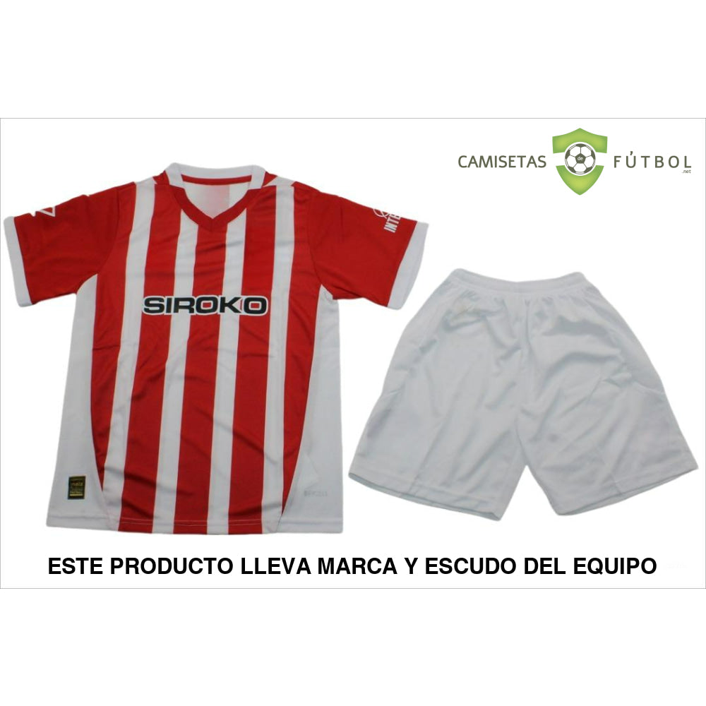 Equipación Sporting De Gijón 24-25 Local Niño Personalizado