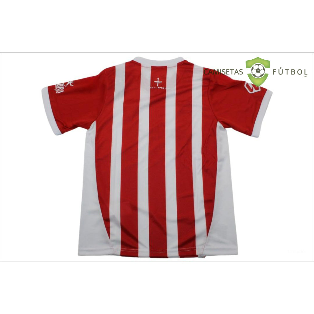 Equipación Sporting De Gijón 24-25 Local Niño Personalizado