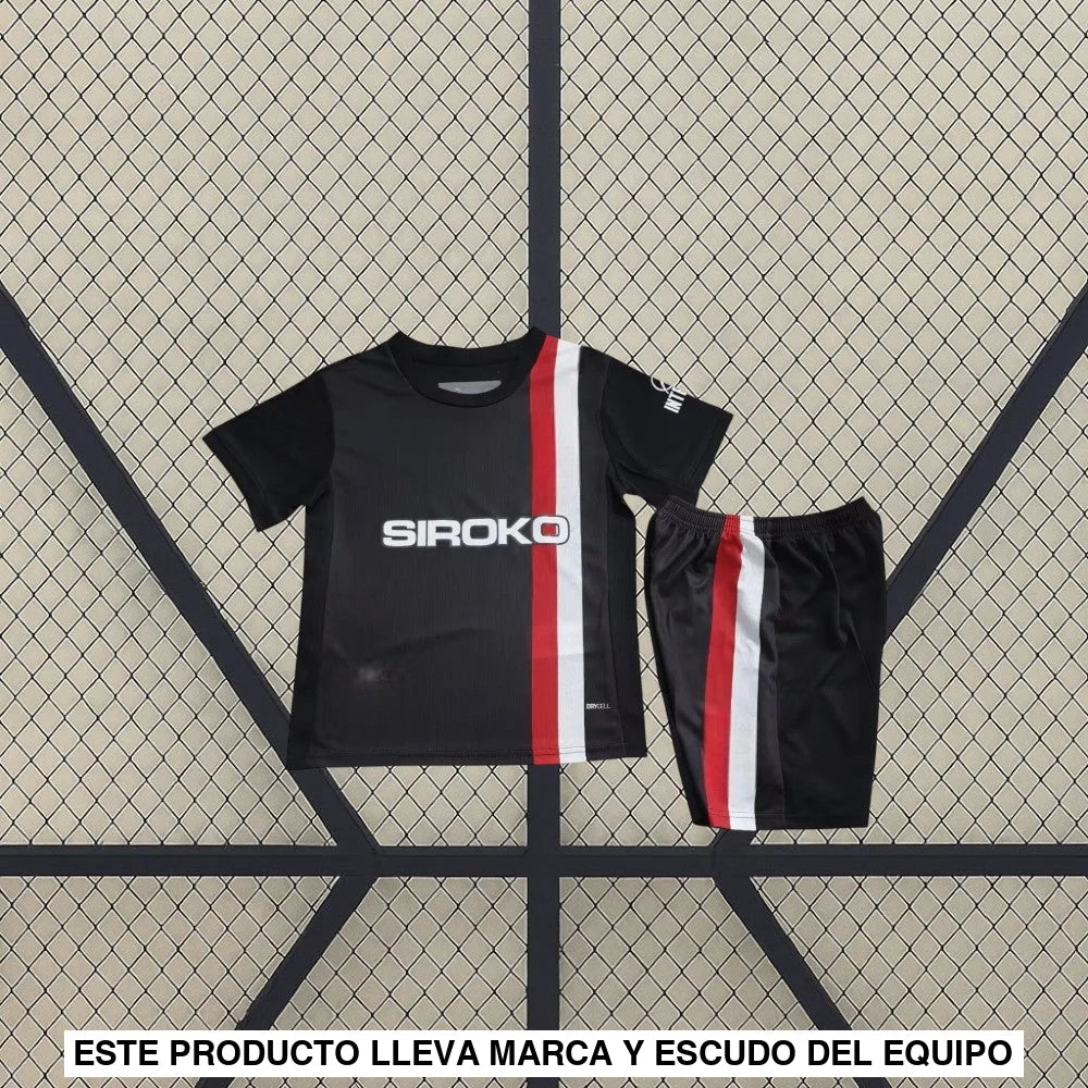 Equipación Sporting de Gijón 25-26 Visitante Niño Equipación Niño