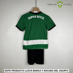 Equipación Sporting Portugal 23-24 Local Niño Personalizado