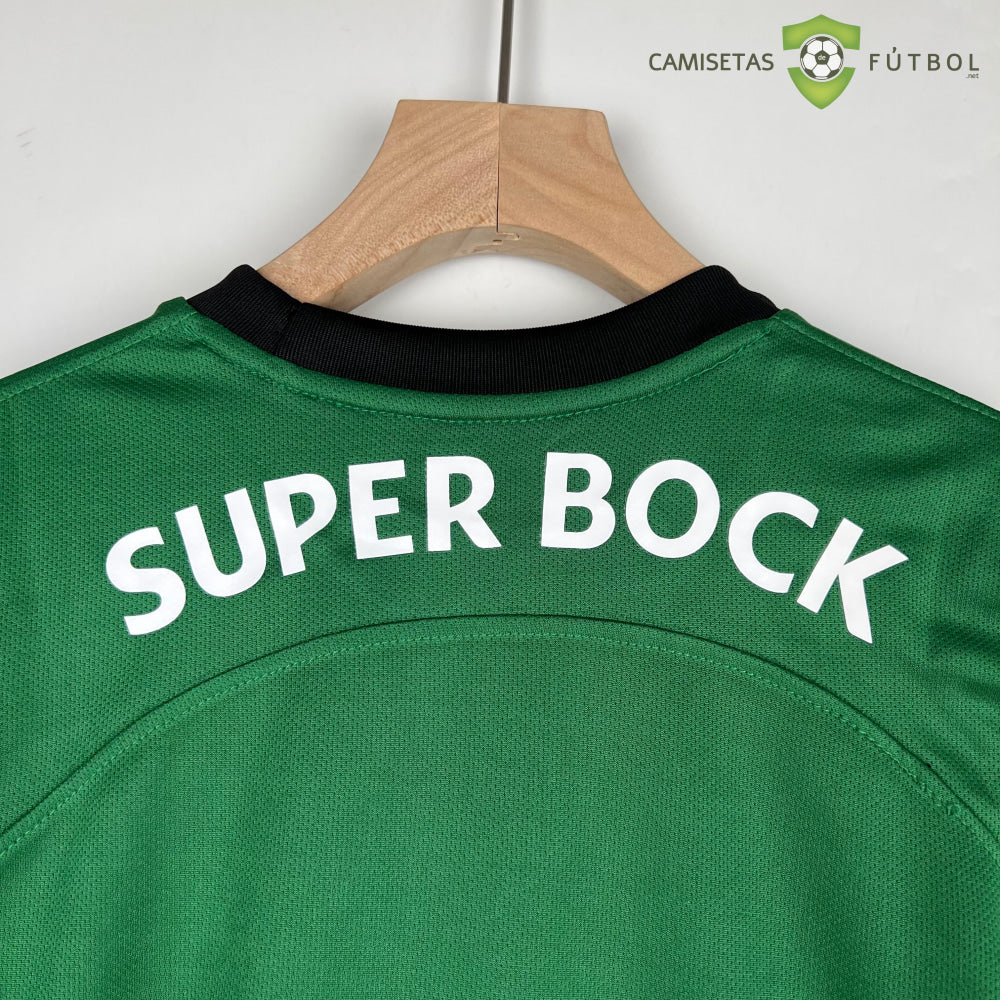 Equipación Sporting Portugal 23-24 Local Niño Personalizado