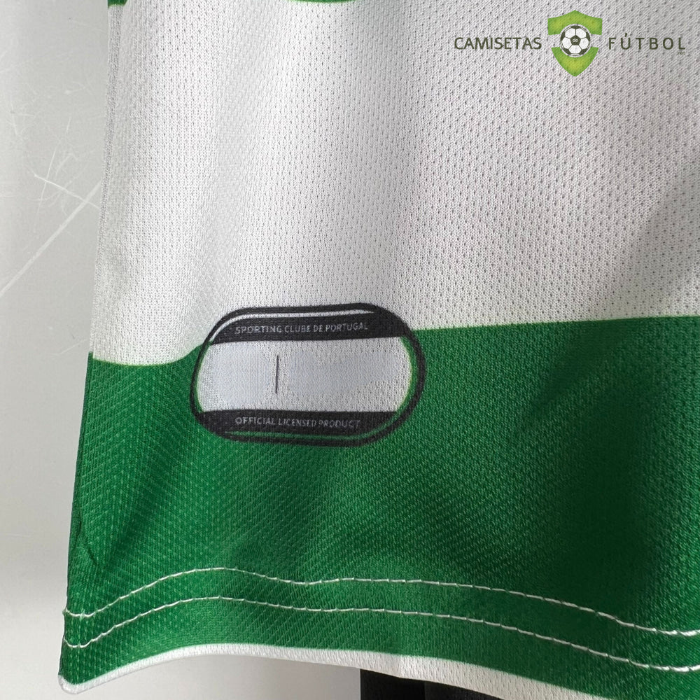 Equipación Sporting Portugal 23-24 Local Niño Personalizado