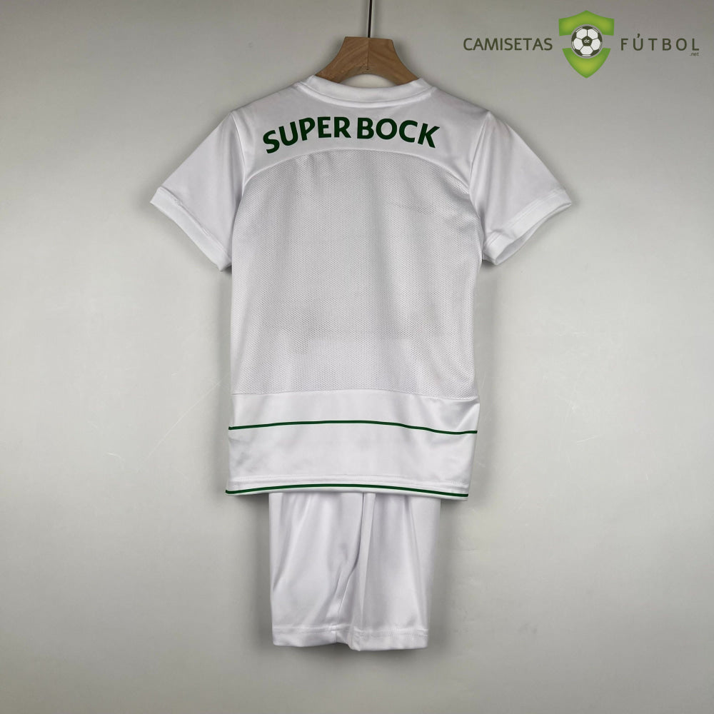 Equipación Sporting Portugal 23-24 Visitante Niño Personalizado