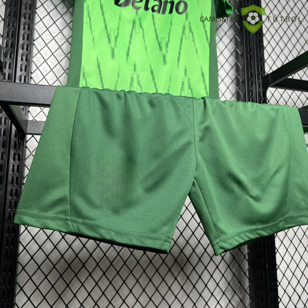 Equipación Sporting Portugal 24-25 3ª Niño Personalizado